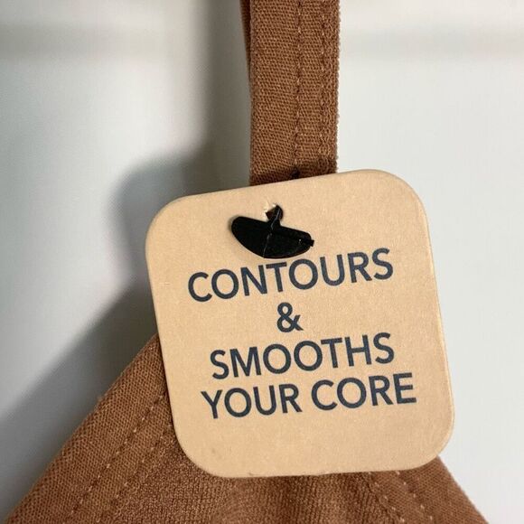 Comfort by Real Women's Smooths Curves Seamless Shaping Camies Tan Size 3X NWT - Picture 6 of 7